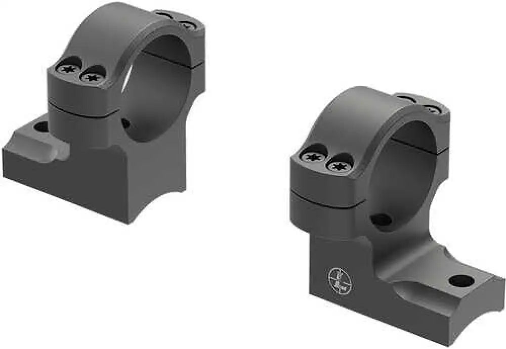 Leupold Backcountry Rings 1’’ High 2 Piece Fits Savage 10/110 Round Receiver #8-40 Screws Matte Black - 181334