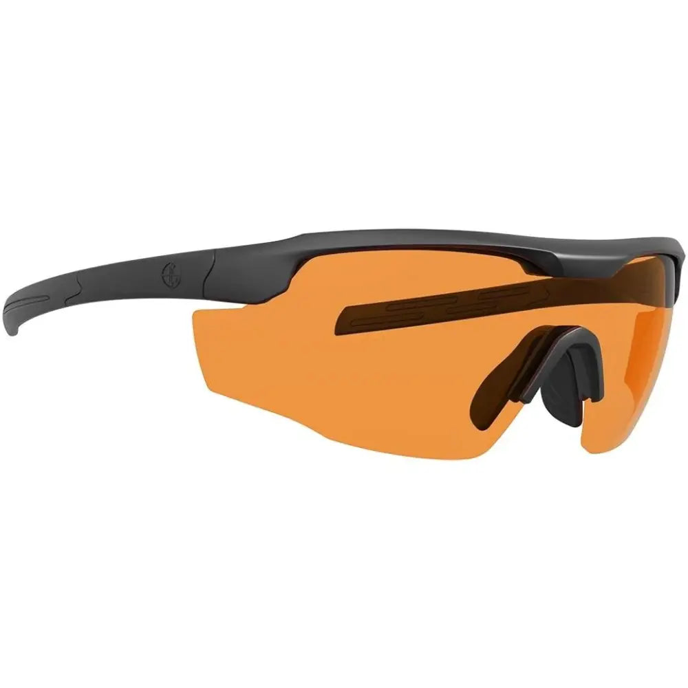 Leupold Hunting Eyewear|sunglasses|shooting|shooting Glasses Sentinel Sunglasses Matte Black Orange Lens Laser Safe Buy