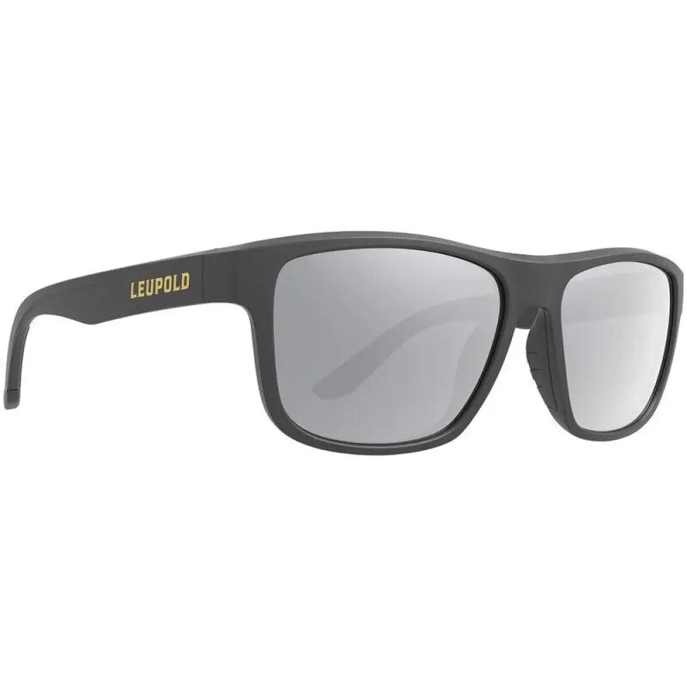 Leupold Hunting Eyewear|sunglasses|sunglasses Katmai Shooting Sunglasses Matte Black with Shadow Grey Flash Buy