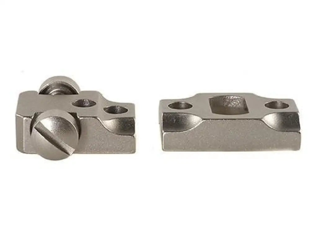 Leupold Optics|bases & Mounts by Gun Make Model 2-piece Standard Steel Base - Remington 7 Silver Buy at Faith