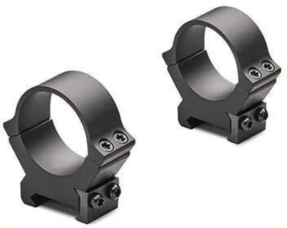 Leupold Prw2 Permanent Weaver-style Rings 30mm Tube Diameter Medium Height Matte Black - 174084