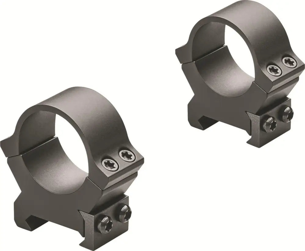 Leupold Scope Rings 2-piece Precision-fit Prw2 Weaver-style Permanent 1’’ High - Matte Black Buy at Faith and Freedom