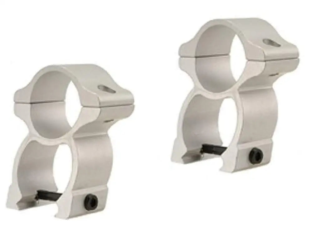 Leupold Scope Rings 2-piece Rifleman Detachable Weaver-style See-thru Aluminum 1’’ High Silver Buy at Faith and Freedom