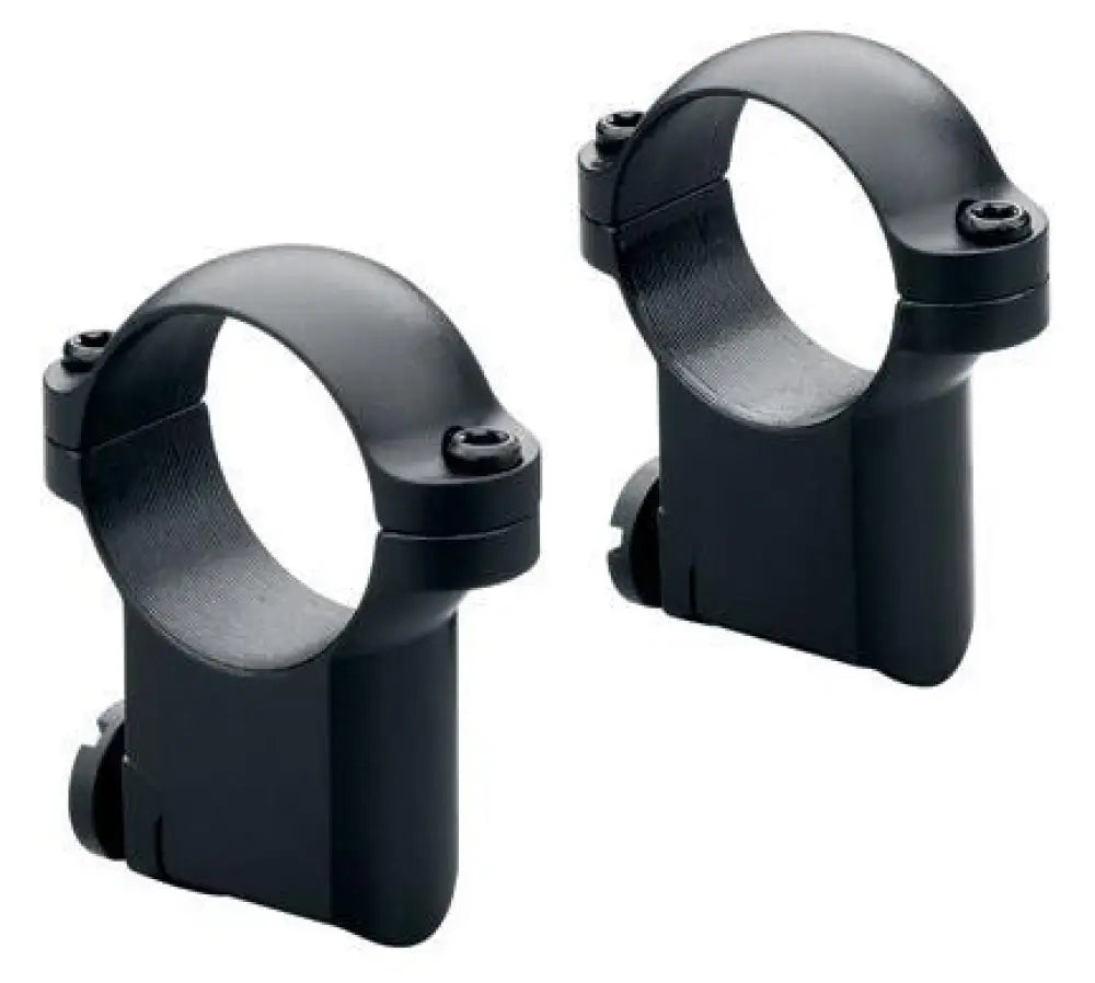 Leupold Scope Rings 2-piece Solid Steel Ringmounts - Ruger M77 30mm High Matte Black Buy at Faith and Freedom Outdoors