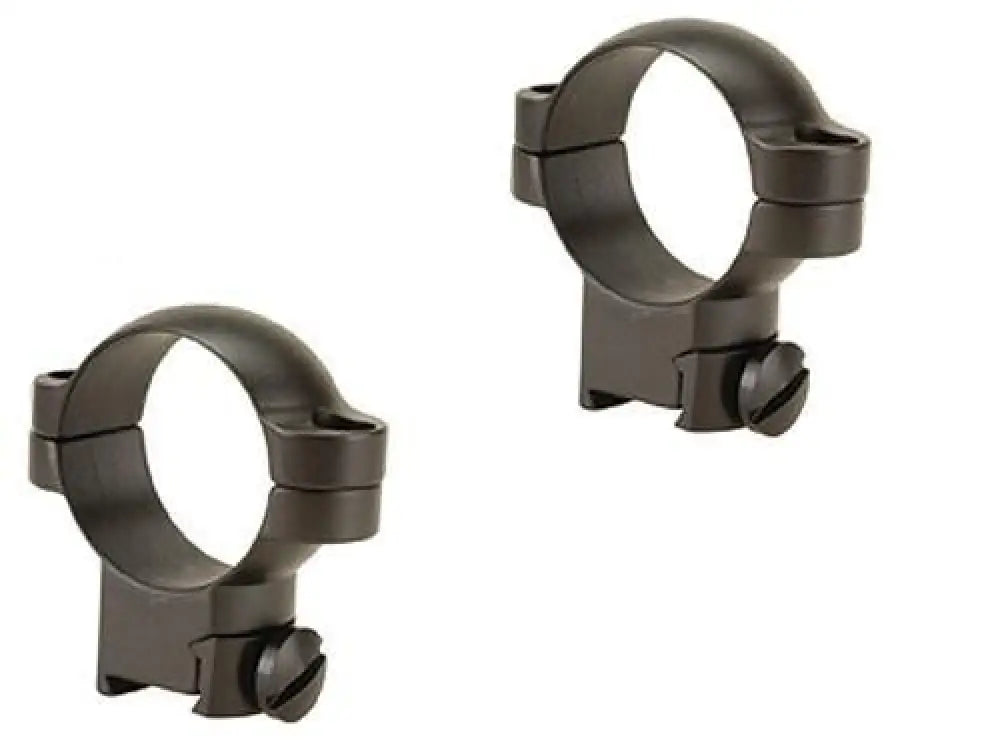 Leupold Scope Rings 2-piece Solid Steel Ringmounts - Sako 30mm High Matte Black Buy at Faith and Freedom Outdoors
