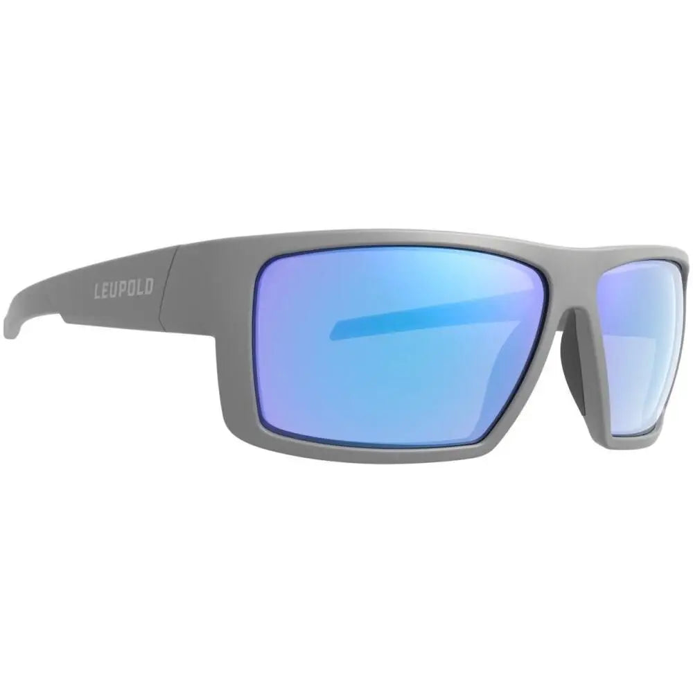 Leupold Shooting Glasses Switchback Matte Grey with Blue Mirror Buy at Faith and Freedom Outdoors
