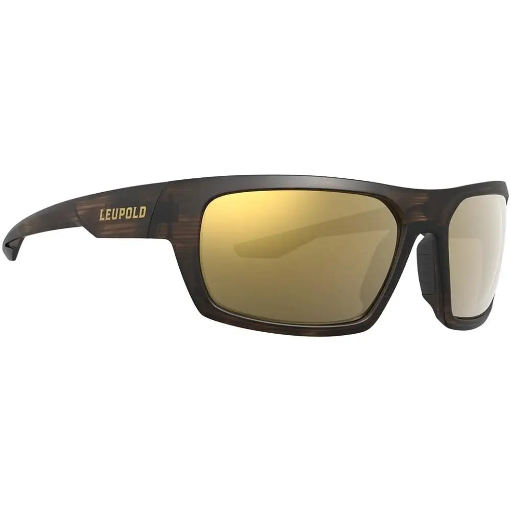 Leupold Shooting|shooting Glasses Packout Shooting Matte Tortoise with Bronze Mirror Buy at Faith and Freedom Outdoors