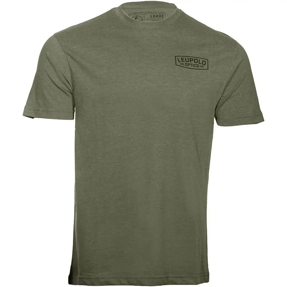 Leupold Short Sleeve Shirts Badge Shirt Light Olive Xl Buy at Faith and Freedom Outdoors