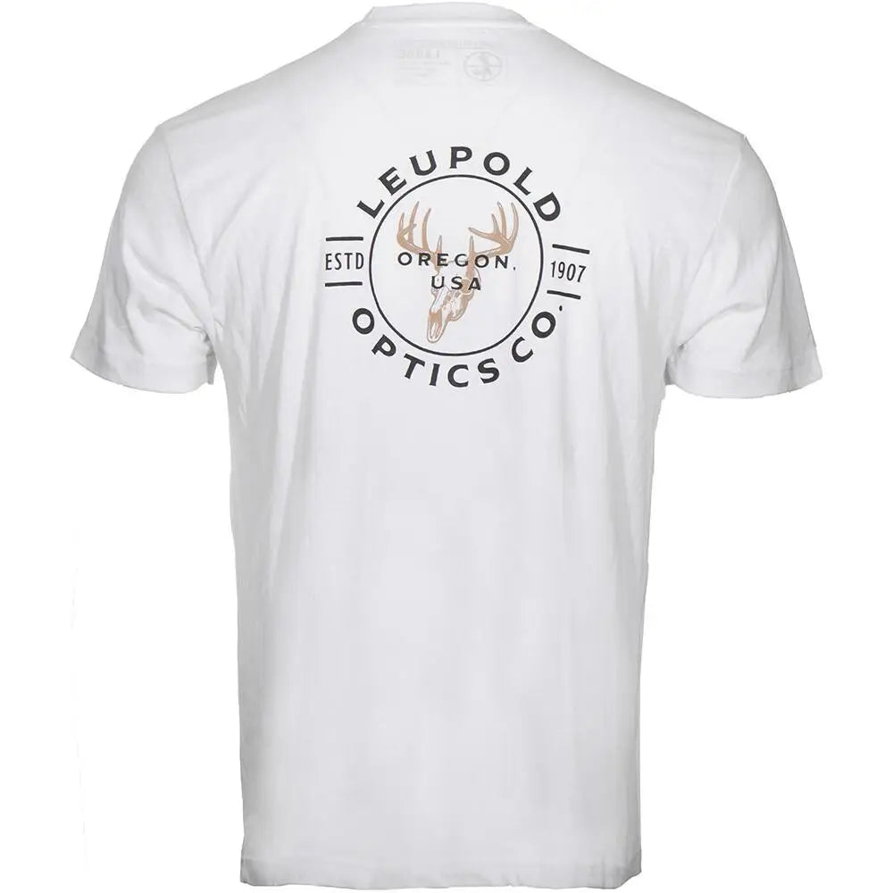 Leupold Short Sleeve Shirts Buck Country Shirt White 2xl Buy at Faith and Freedom Outdoors