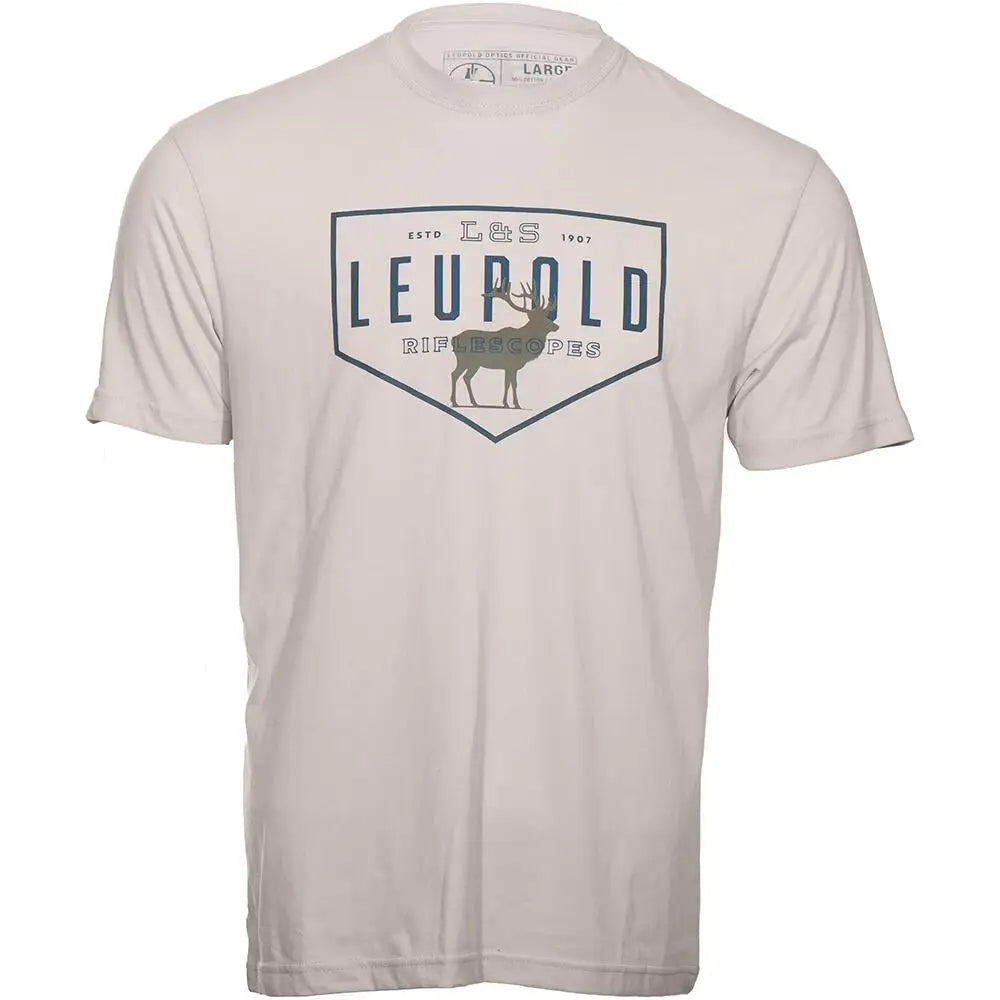 Leupold Short Sleeve Shirts Bull Elk Shirt Sand m Buy at Faith and Freedom Outdoors