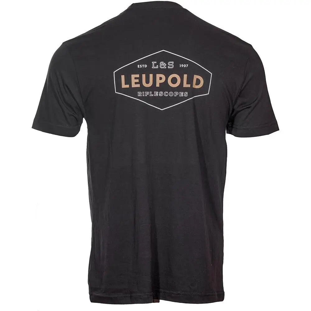 Leupold Short Sleeve Shirts L&s Heritage Tee Black m Buy at Faith and Freedom Outdoors
