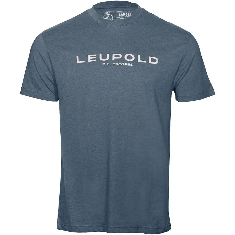 Leupold Short Sleeve Shirts Riflescopes Shirt Indigo 2xl Buy at Faith and Freedom Outdoors