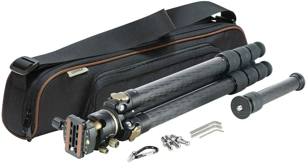 Leupold Spotting Scope Tripods & Mounting Pro Guide Carbon Fiber Cf-436 Tripod Kit Buy at Faith and Freedom Outdoors