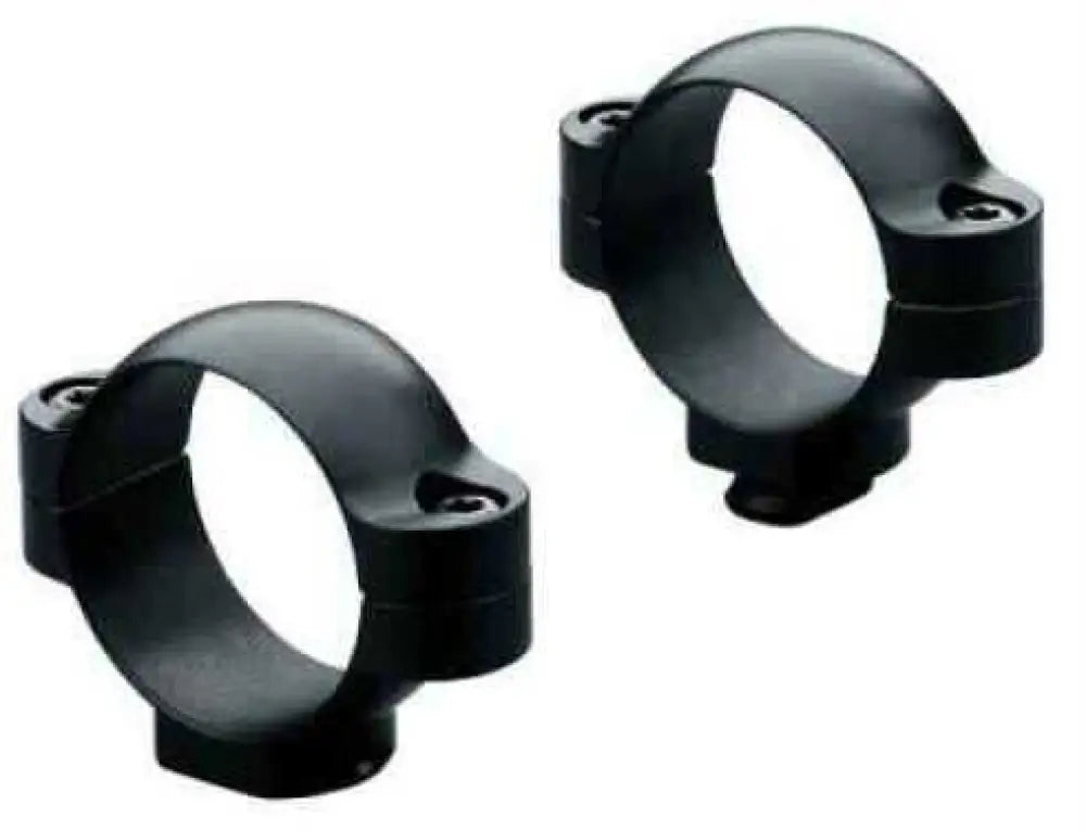 Leupold Standard Rings: Super High Matte Black Domination! - 51033