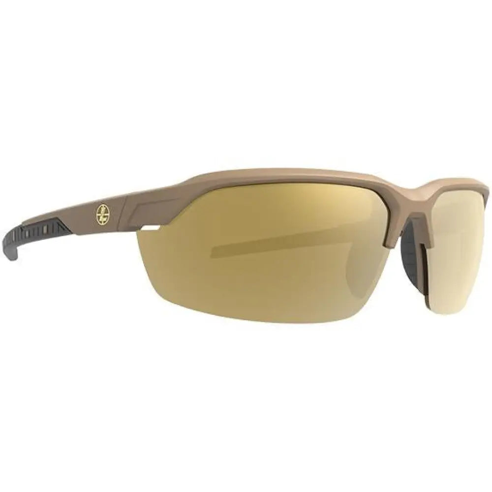 Leupold Sunglasses Tracer Shooting Glasses Shadow Tan with 3 Lenses Bronze Mirror/yellowith Clear Buy at Faith