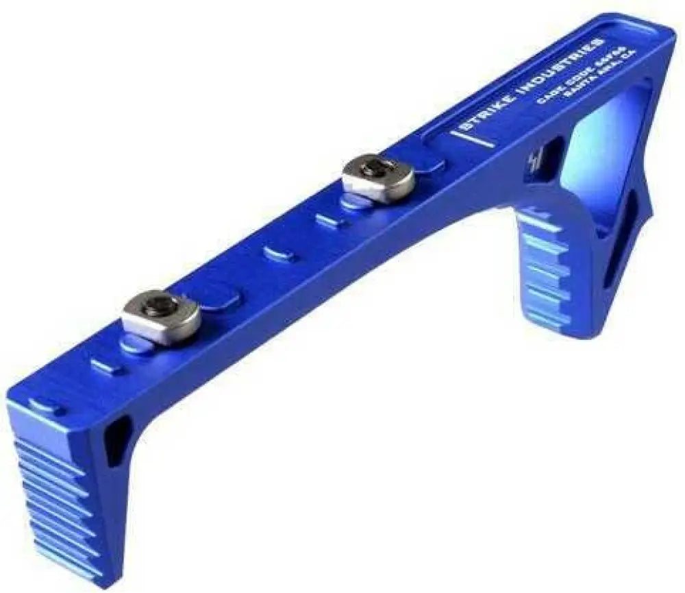 Link Curved Foregrip Ar Style 6061-t6 Aluminum Blue Md: Silinkcfgblu