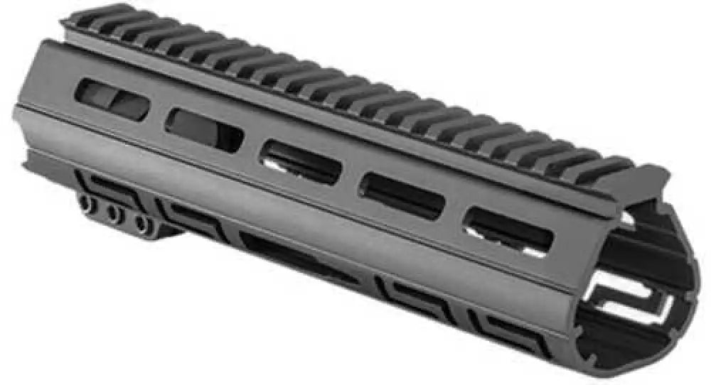 Luth-ar Ar-15 the Palm Handguard 9 Inch Free Float M-lok Picatinny Top Rail Aluminum Black - Hg-v-9m