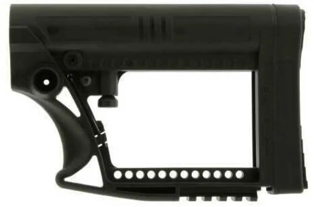 Luth-ar Mba-4 Carbine Stock Fits Ar-15 & Ar-10 Commercial and Mil-spec Buffer Tubes Black