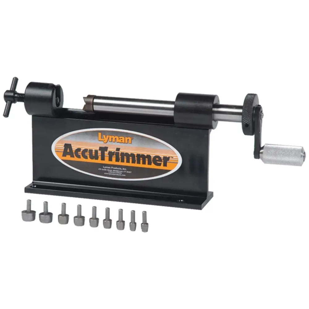 Lyman Case Prep Tools Accutrimmer Incl/ 9 Pilots Buy at Faith and Freedom Outdoors