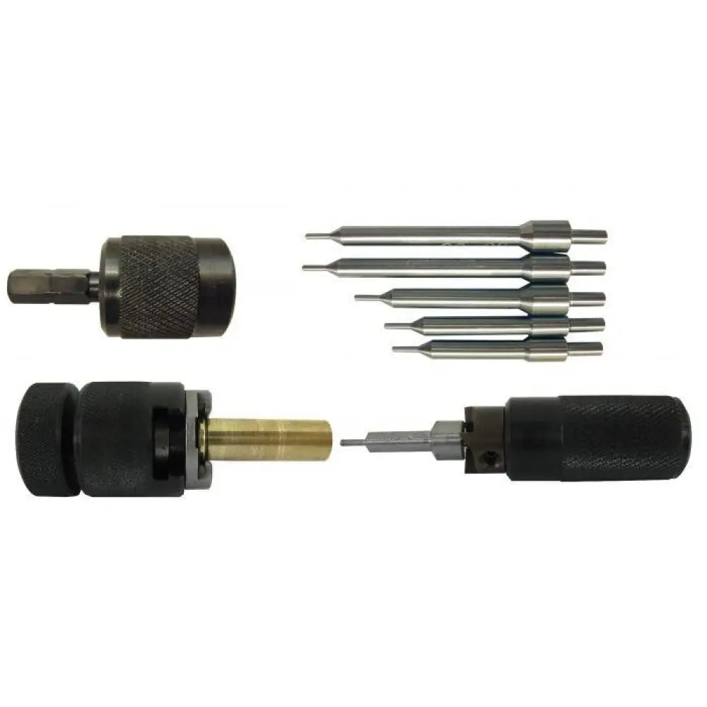 Lyman Case Prep Tools E-zee Trimmer Rifle Set 5 Pilots for 223.243.270 30-06 &.308 Buy at Faith and Freedom Outdoors