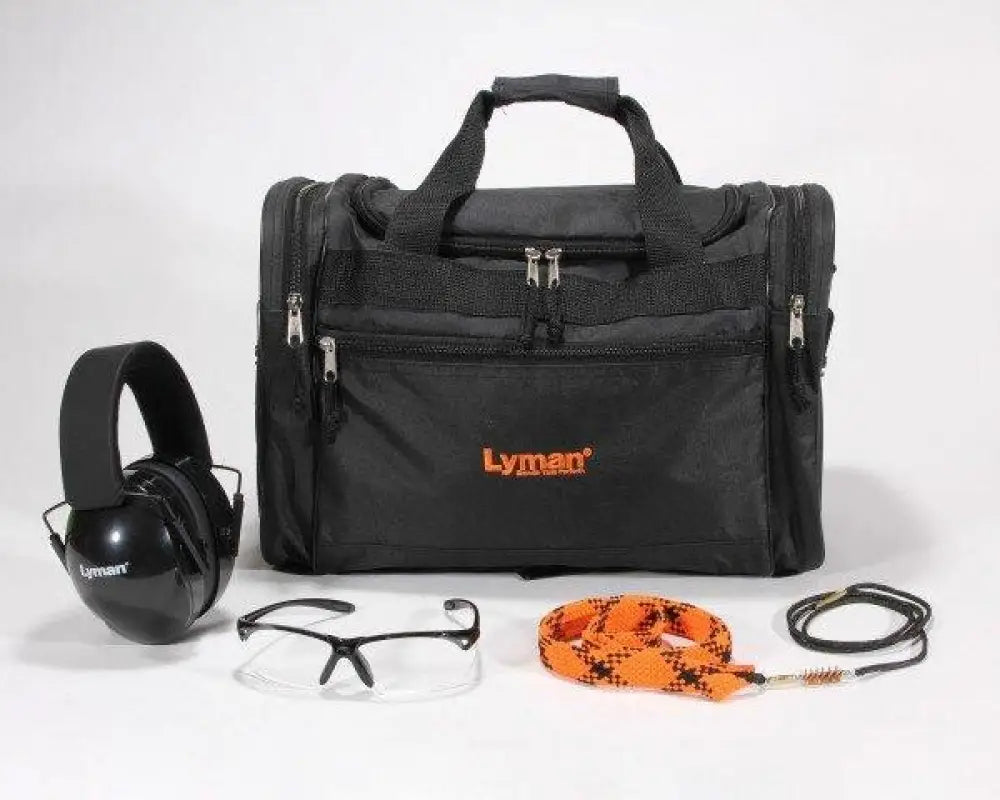 Lyman Ear & Eye Combo Kits Range Kit - Pistol Starter Set.380 9mm.38 Spl.357 Buy at Faith and Freedom Outdoors