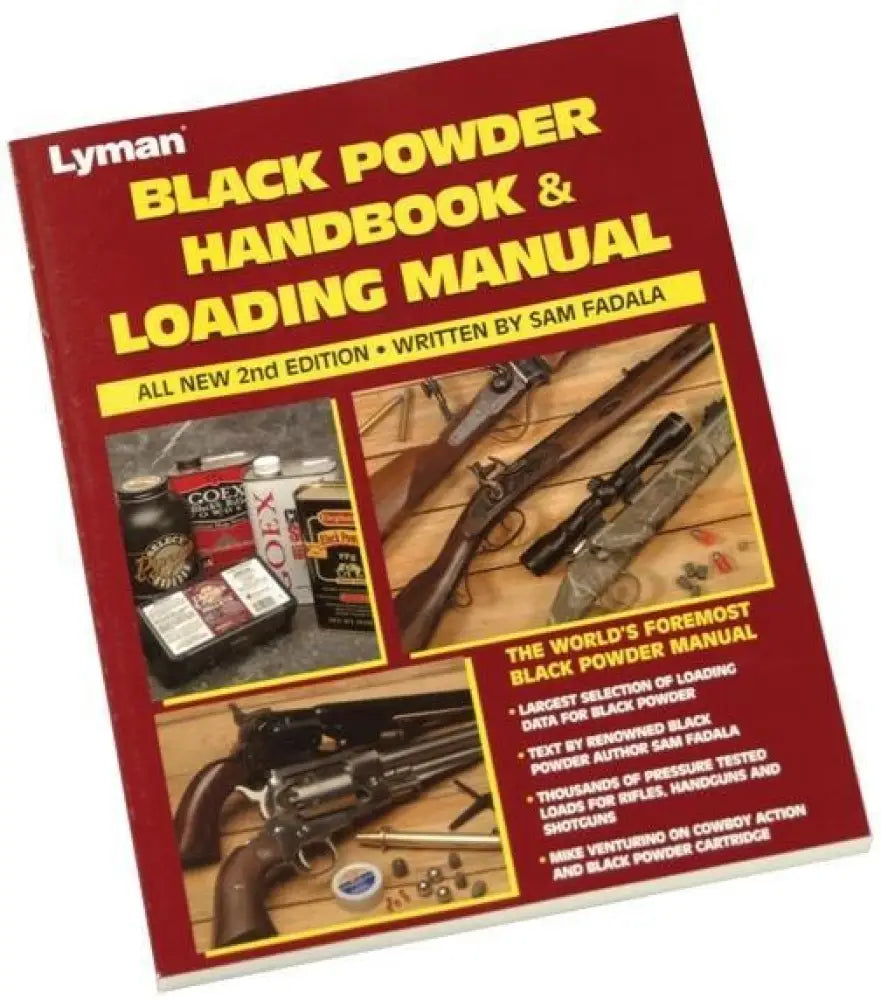 Lyman Manuals Black Powder Handbook & Loading Manual - 2nd Edition Buy at Faith and Freedom Outdoors