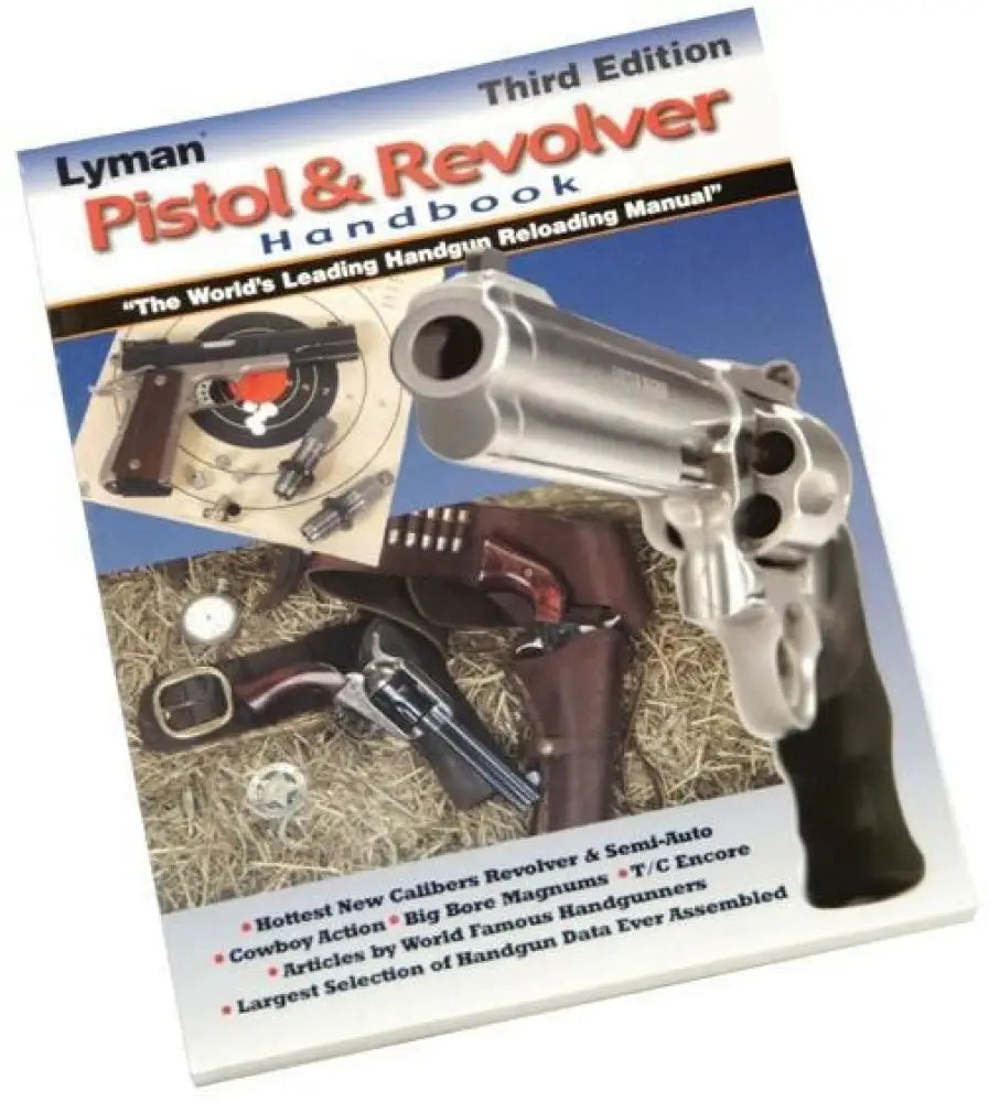 Lyman Manuals Pistol & Revolver Handbook - 3rd Edition Buy at Faith and Freedom Outdoors