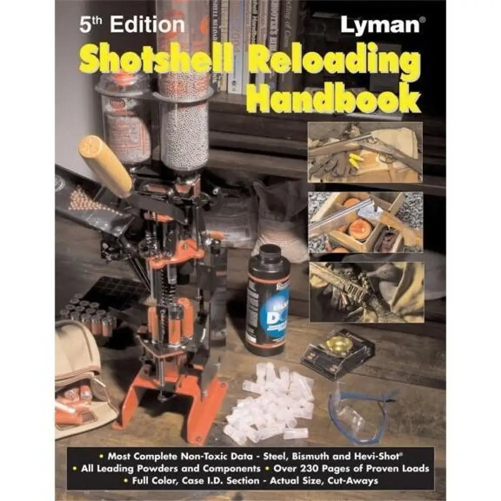 Lyman Manuals Shotshell Reloading Handbook - 5th Edition Buy at Faith and Freedom Outdoors