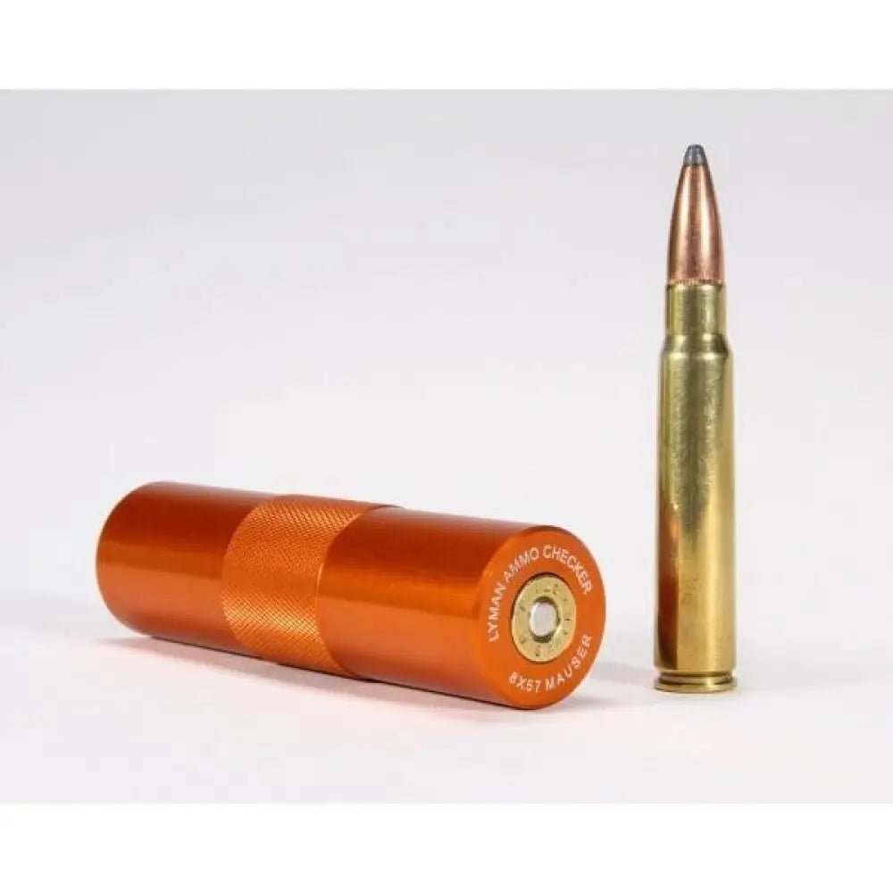 Lyman Powder Measures Dispensers & Scales Ammo Checker - Single Caliber 8mm x 57 Mauser Buy at Faith and Freedom
