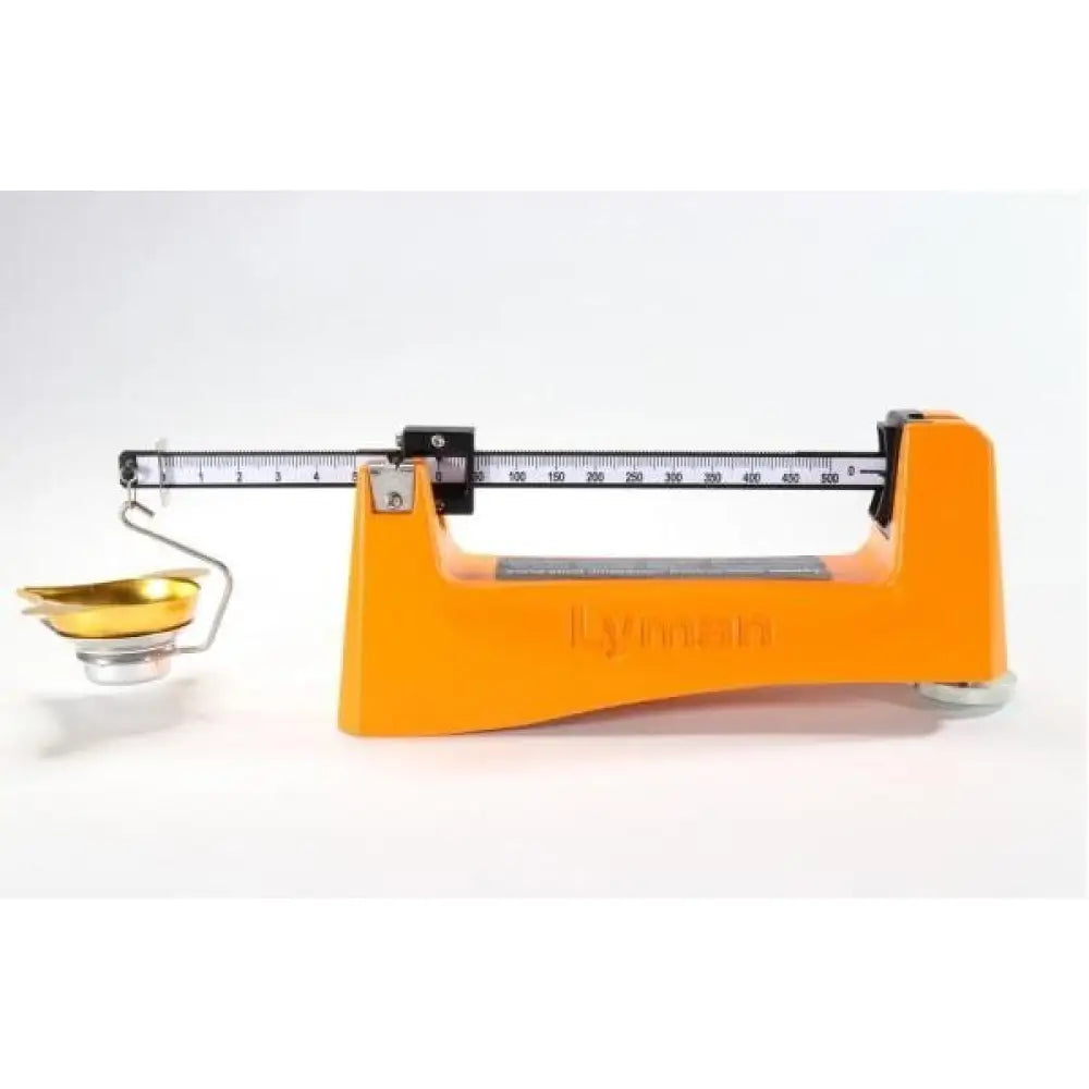 Lyman Powder Measures Dispensers & Scales Brass-smith 500 Metal Reloading Scale Buy at Faith and Freedom Outdoors