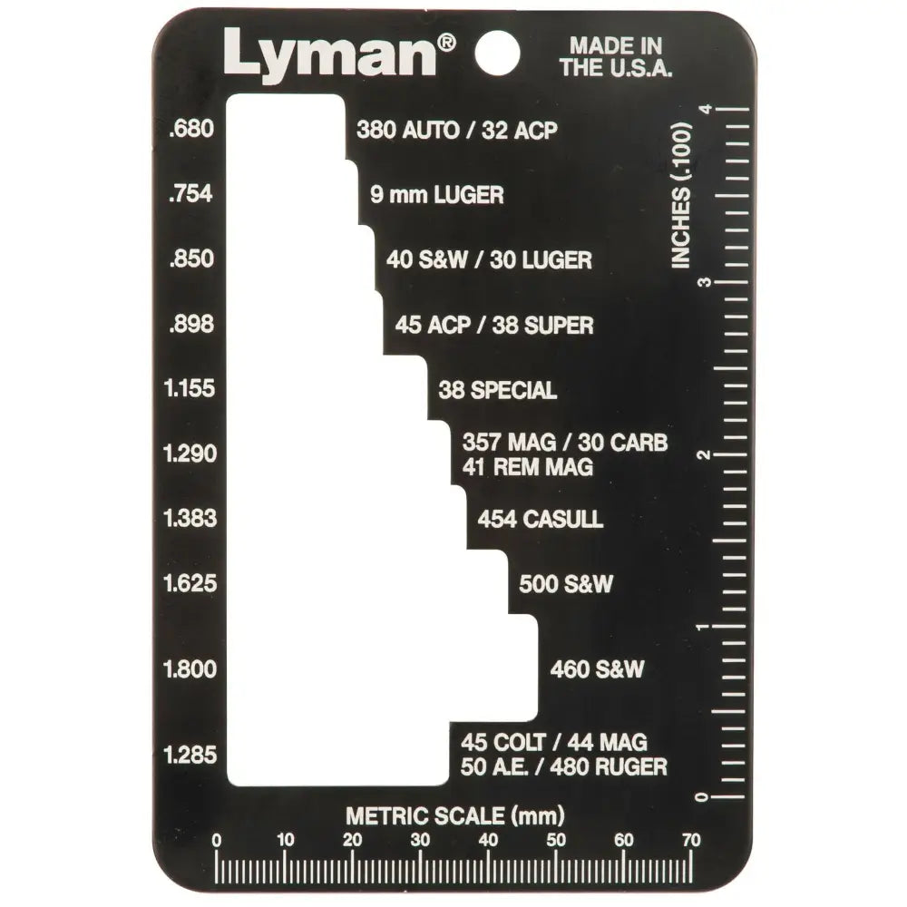 Lyman Powder Measures Dispensers & Scales E-zee Case Gauge Pistol Revolver Buy at Faith and Freedom Outdoors
