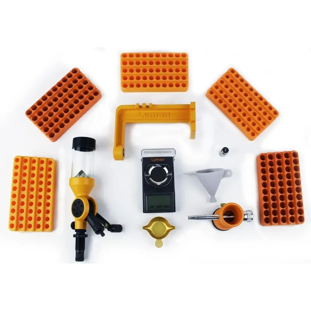 Lyman Powder Measures Dispensers & Scales Ultimate Handling Kit Buy at Faith and Freedom Outdoors