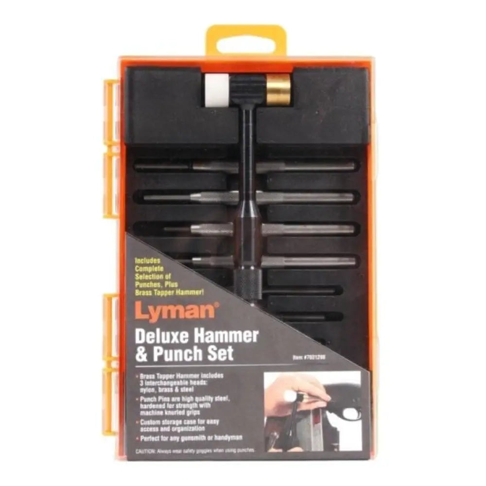 Lyman Punches Deluxe Hammer and Punch Set Buy at Faith and Freedom Outdoors