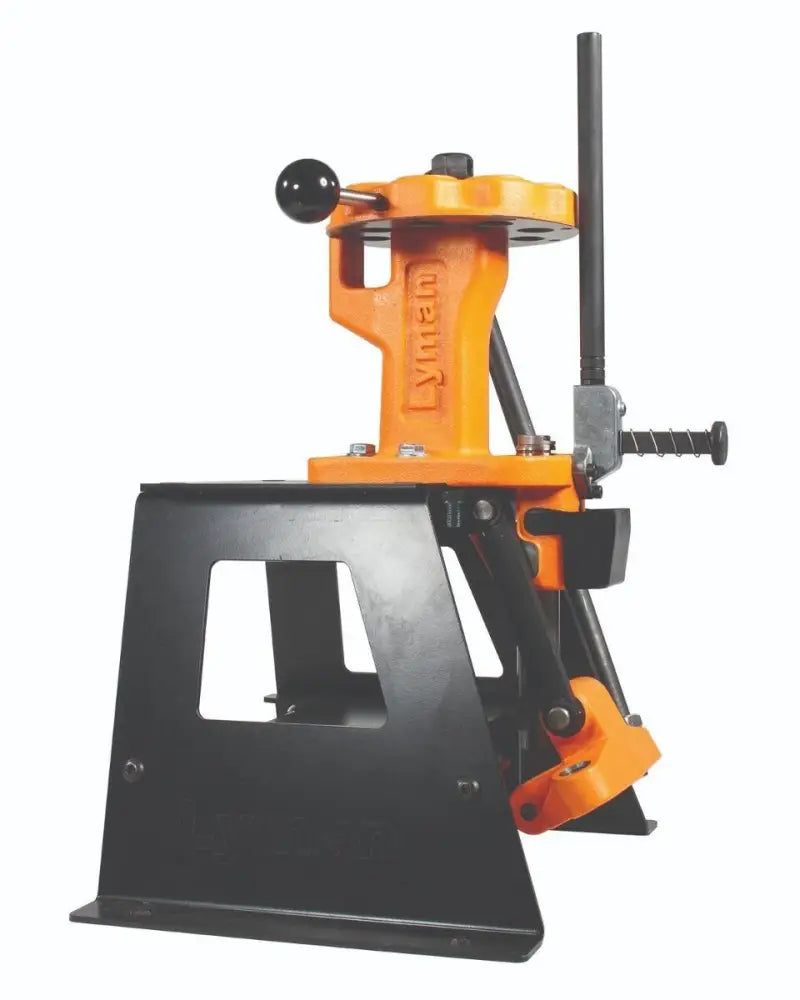 Lyman Single Stage Presses Brass-smith All-american 8 Press and Universal Stand Bundle Buy at Faith and Freedom Outdoors
