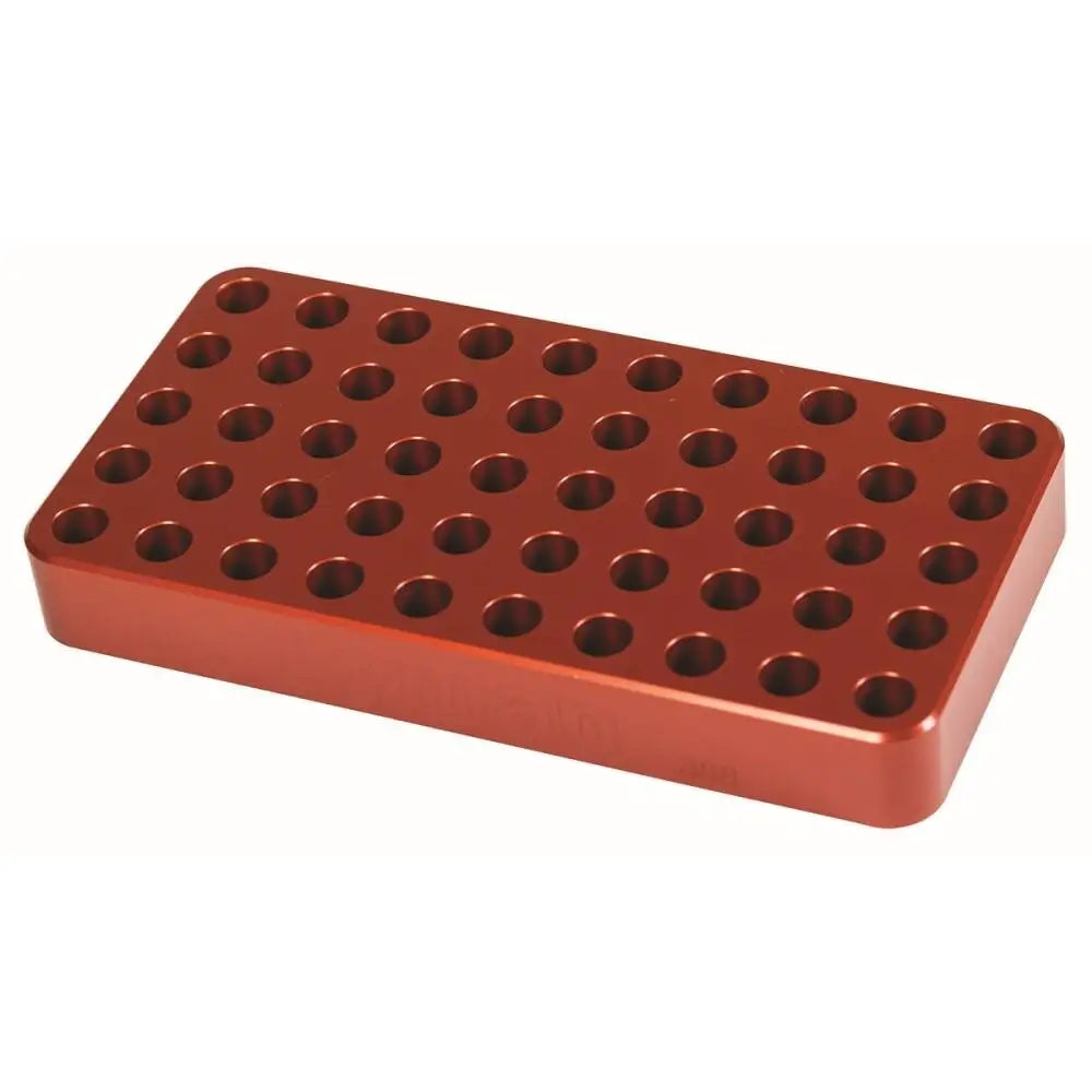 Lyman Storage Anodized Aluminum Loading Block.388 Hole Size for Small Rifles Buy at Faith and Freedom Outdoors