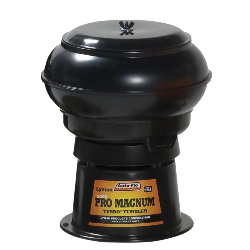 Lyman Tumblers & Media 2500 Pro-magnum Auto-flo Tumbler Buy at Faith and Freedom Outdoors