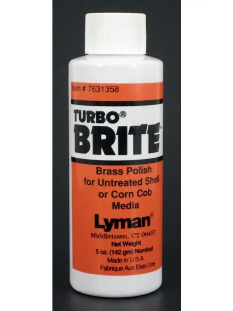 Lyman Tumblers & Media Turbo Brite Brass Polish 5 Oz Buy at Faith and Freedom Outdoors