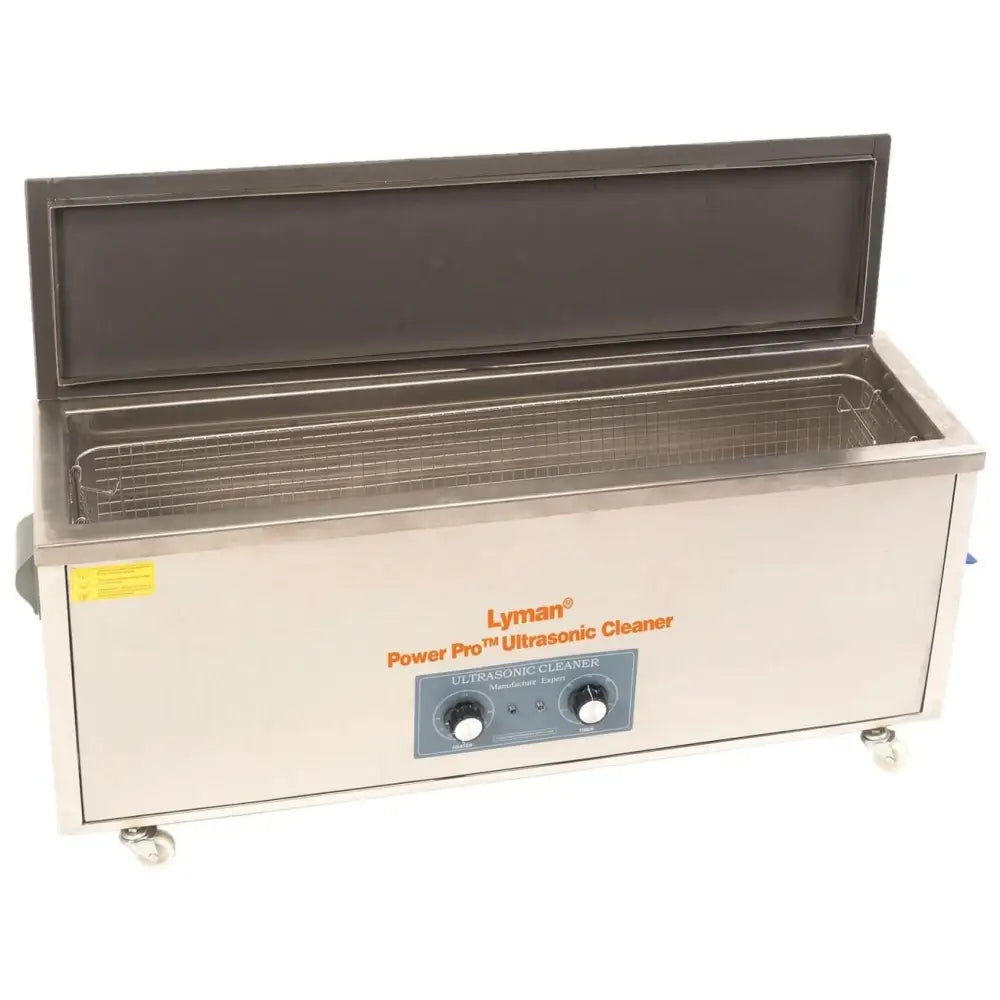 Lyman Ultrasonic Cleaners & Dryers Turbo Sonic Power Pro Case Cleaner Large Capacity (115v) - Motor Freight Only Buy