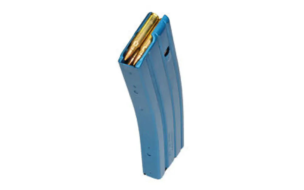 Mag Duramag 30 Round 5.56 Alum Blue Buy at Faith and Freedom Outdoors - Rifle Magazines - Magazine
