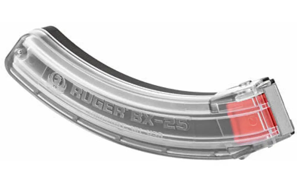 Mag Ruger 10/22 22lr 25 Rounds Clr Sides Buy at Faith and Freedom Outdoors - Rifle Magazines - Magazine