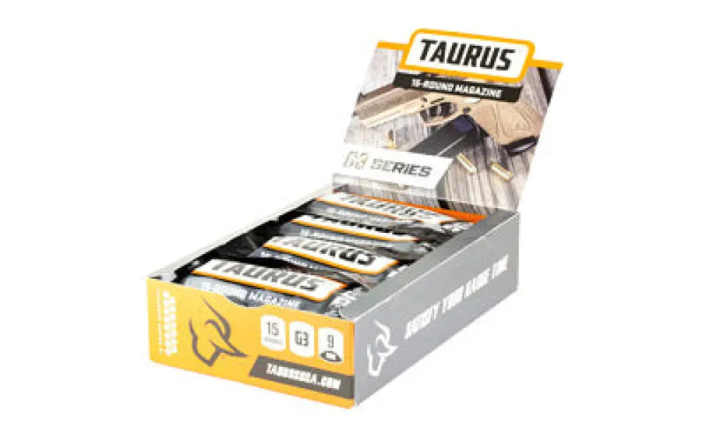 Mag Taurus G3 9mm 15 Round Black 12pk Buy at Faith and Freedom Outdoors - Pistol Magazines - Magazine