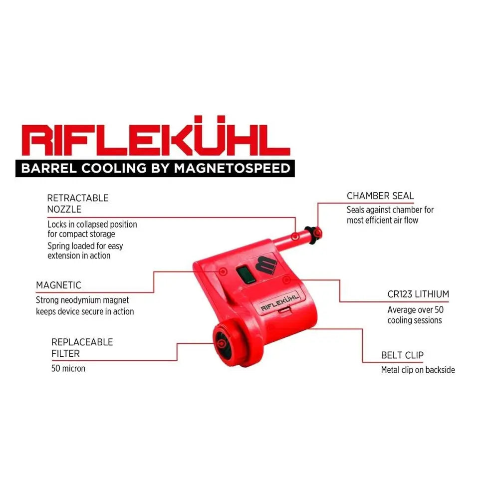 Magnetospeed Gun Cleaning Tools Riflekuhl Barrel Cooler (internet Packaging) Buy at Faith and Freedom Outdoors