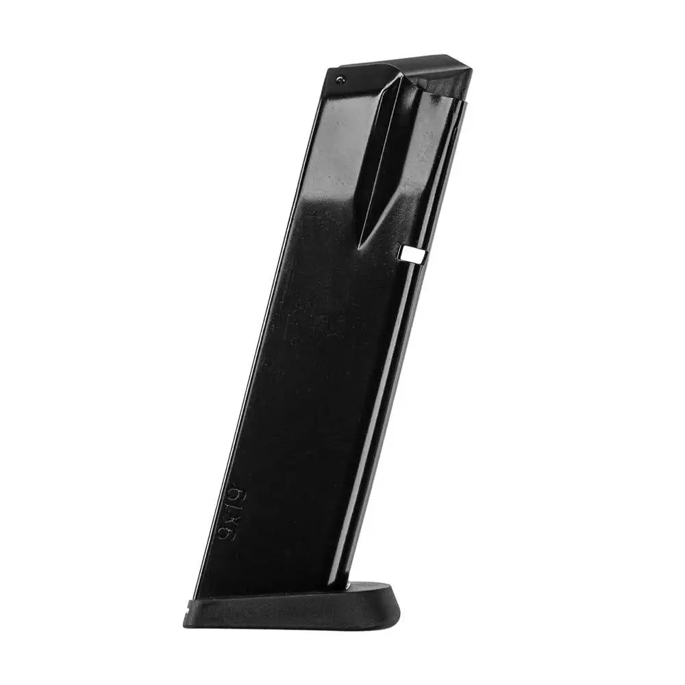Magnum Research Handgun Magazines Baby Desert Eagle Magazine 9mm Full and Semi-compact Polymer Base 15/rd Black Steel