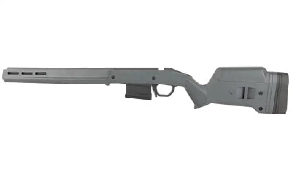 Magpul Huntr Rug American Sa Stk Gry Buy at Faith and Freedom Outdoors - Stocks & Buffer Tubes - Stock