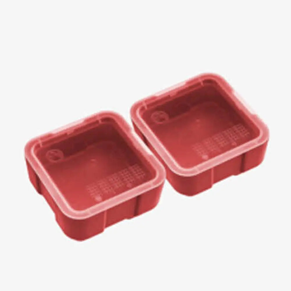 Magpul Industries Daka Bins 2x2 Compatible with Grid Organizer Panels Matte Finish Red 3.2’’x 1.3’’ Internal (2