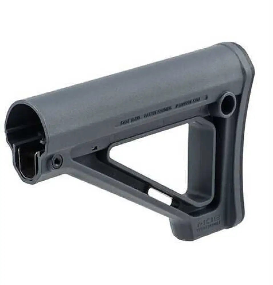 Magpul Industries Moe Fixed Carbine Stock Fits Ar Rifles Mil-spec Grey Finish Mag480-gry - Mplmag480gry
