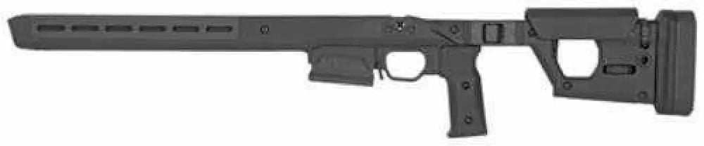 Magpul Industries Pro 700 Fixed Stock Fits Remington Short Action Billet Aluminum Construction Clad Polyme - Mag997-blk