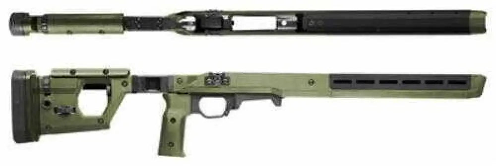 Magpul Industries Pro 700 Fixed Stock Fits Remington Short Action Billet Aluminum Construction Clad Polyme - Mag997-odg