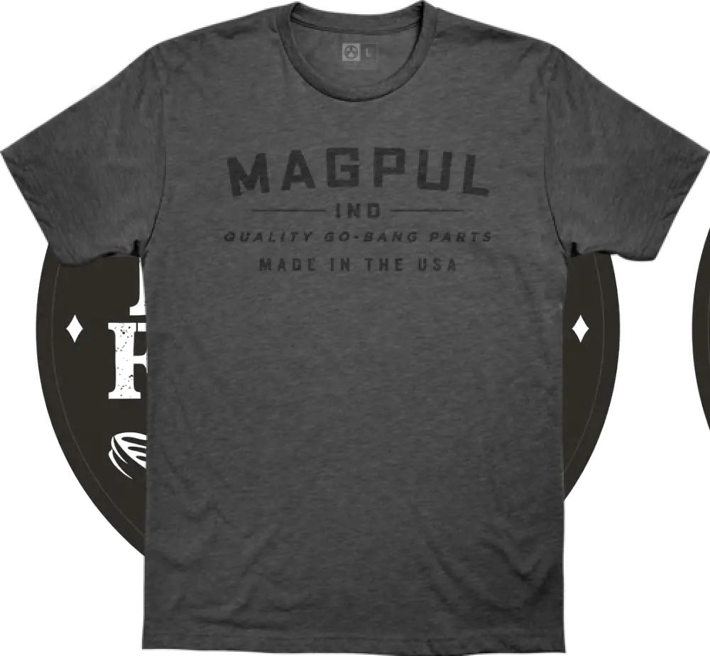 Magpul Mag1112-317 Go Bang Parts Olive Drab Heather Cotton/polyester Short Sleeve Medium - Mag1112-317