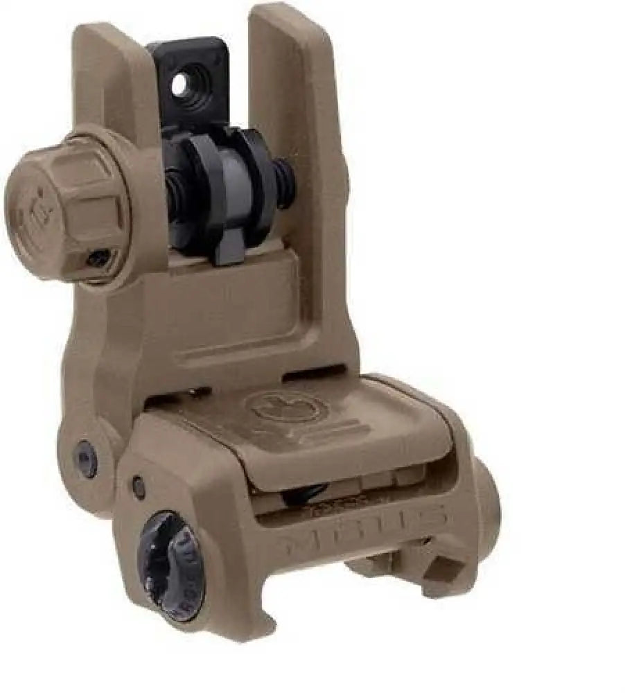 Magpul Mag1167-fde Mbus 3 Rear Sight Flip Up Flat Dark Earth for Ar-15 Ar-10 M4 M16 - Mag1167-fde